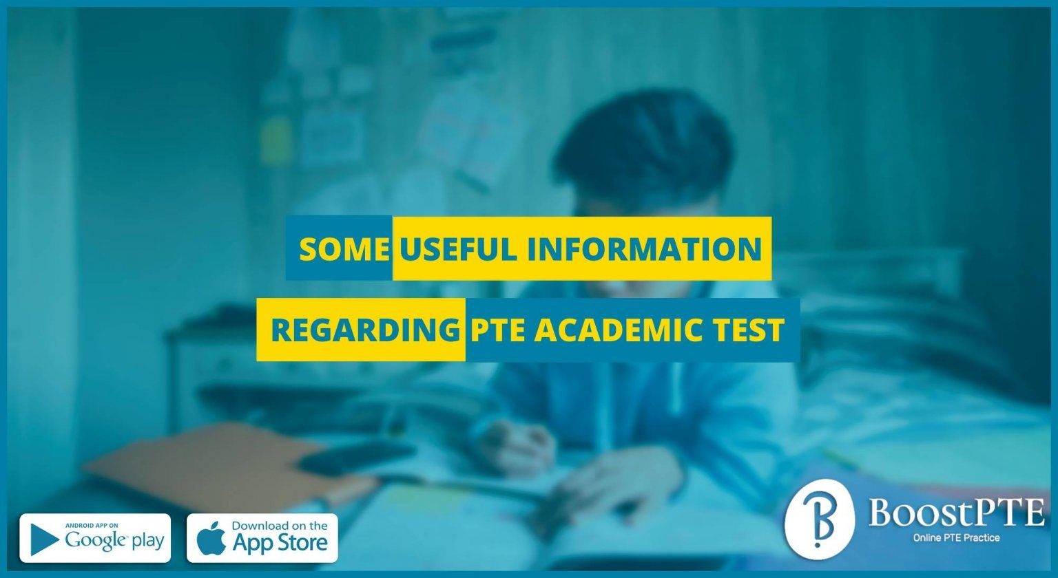 Some Useful Information Regarding Pte Academic Test Free Online Pte